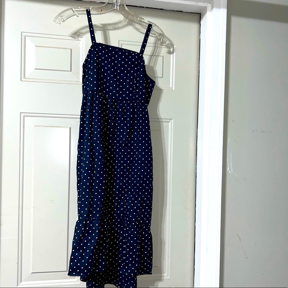 ABERCROMBIE Kids Girl's spaghetti strap,
ruffle, cotton sundress